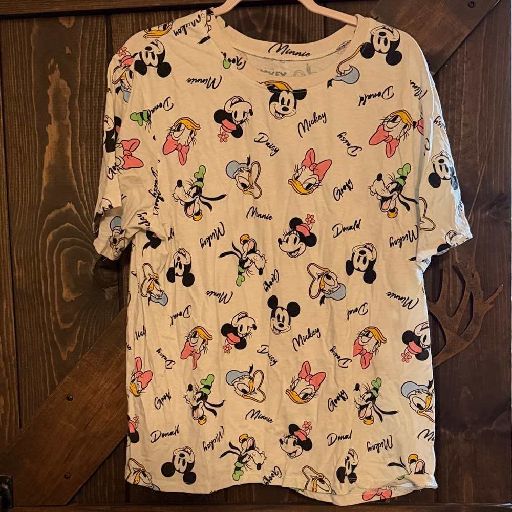 Disney Women’s Mickey and Friends Tee - Cream
